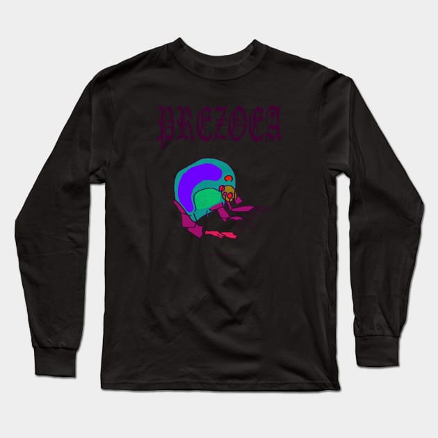 Prezoea Long Sleeve T-Shirt by Skull Bottle Sorcery